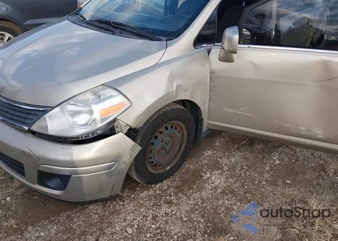 2008 Nissan Versa 1.8S from USA, damaged, VIN 3N1BC11E88L404911